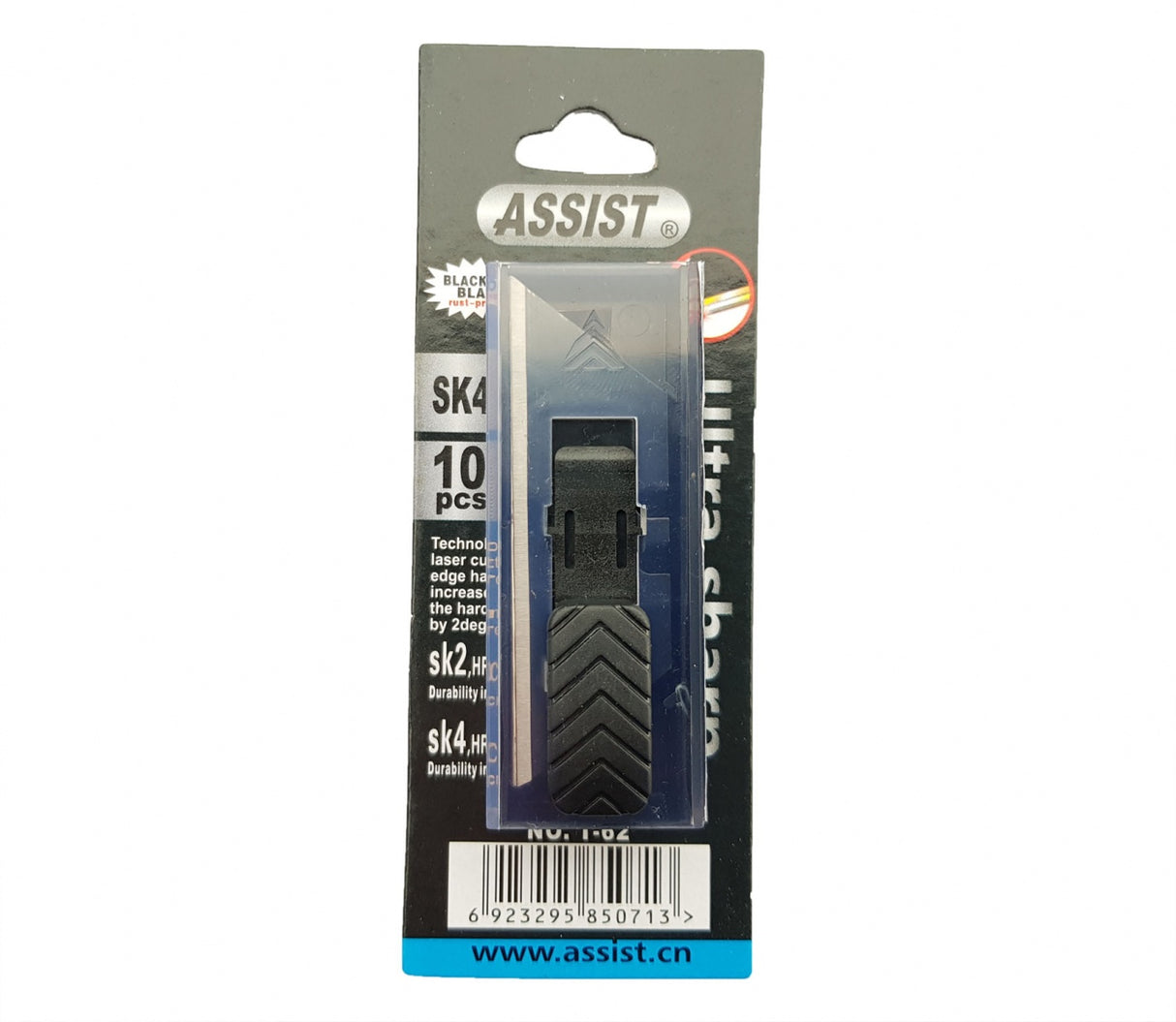 KNIFE / TRAPEZOIDAL BLADES FOR UTILITY KNIVES | SK4 STEEL | 10 PCS. (T-62)