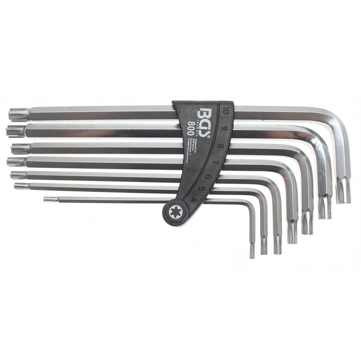 HEX KEY SET | SPLINE (RIBE) M4 - M10 | 7 PCS. (800)