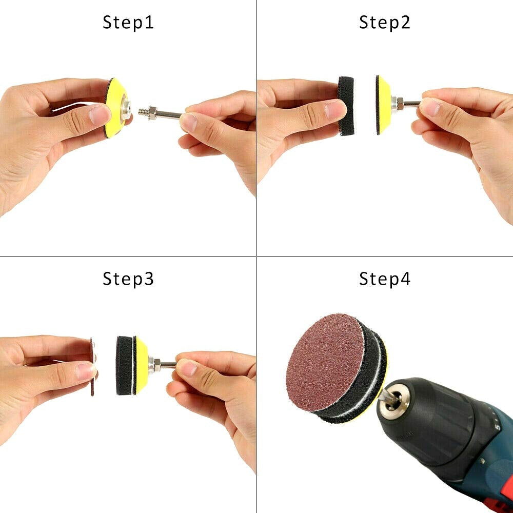 SANDING DISC SET | 50 MM | 46 PCS. (SD46K)