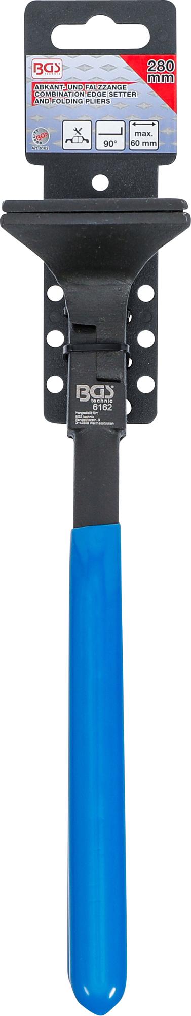 COMBINATION EDGE SETTER AND FOLDING PLIERS | 90° OFFSET | 280 MM (6162)