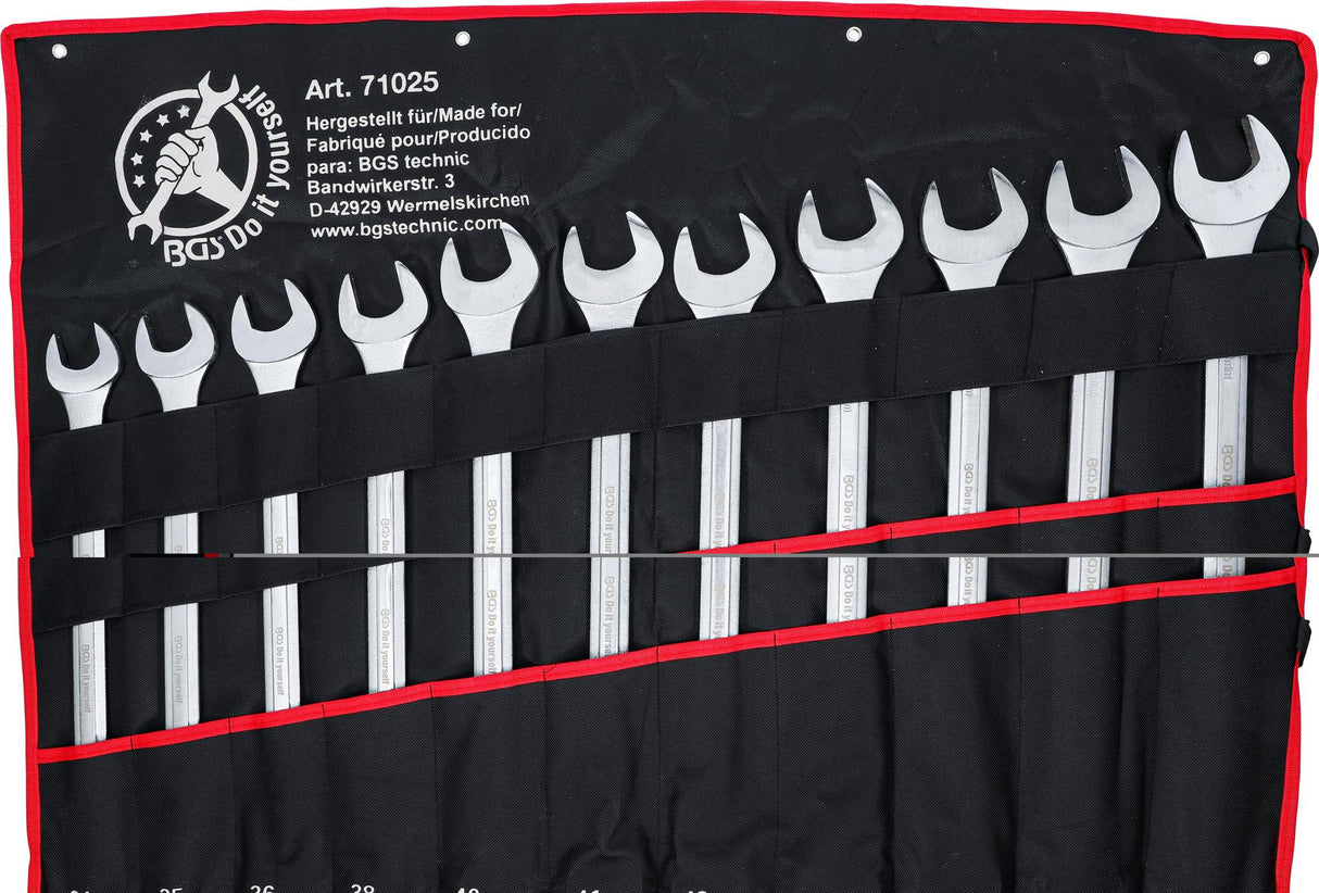 COMBINATION SPANNER SET | XXL | 34 - 50 MM | 11 PCS. (71025)