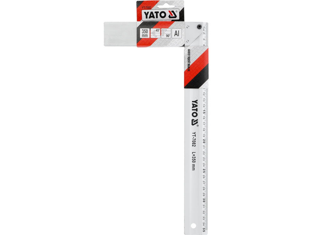 ALUMINIUM TRY SQUARE 350MM (YT-7082)