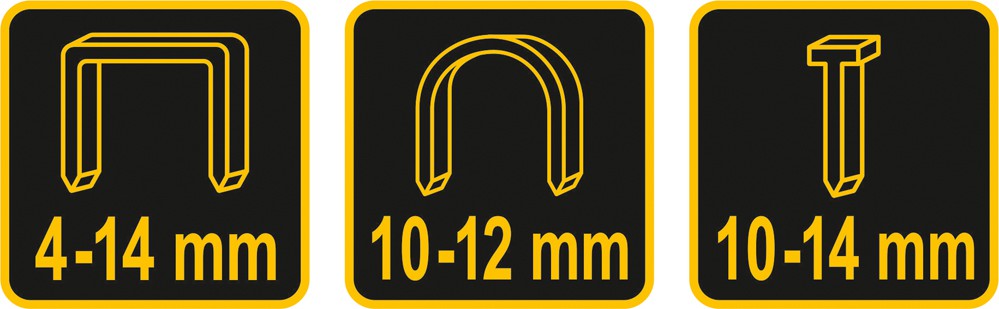STAPLE GUN 3IN1 4-14MM, W. 600 STAPLES (71060)