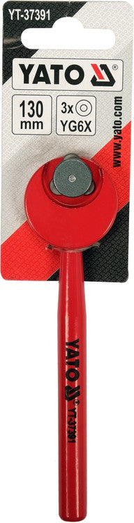 GLASS CUTTER WITH 3 WHEELS YG6X (YT-37391)