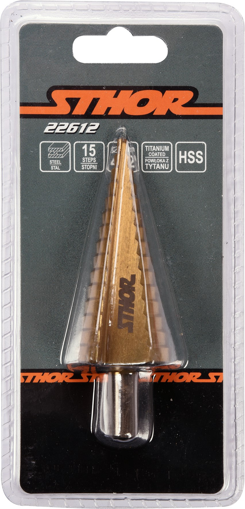 STEP DRILL 4-32MM (22612)