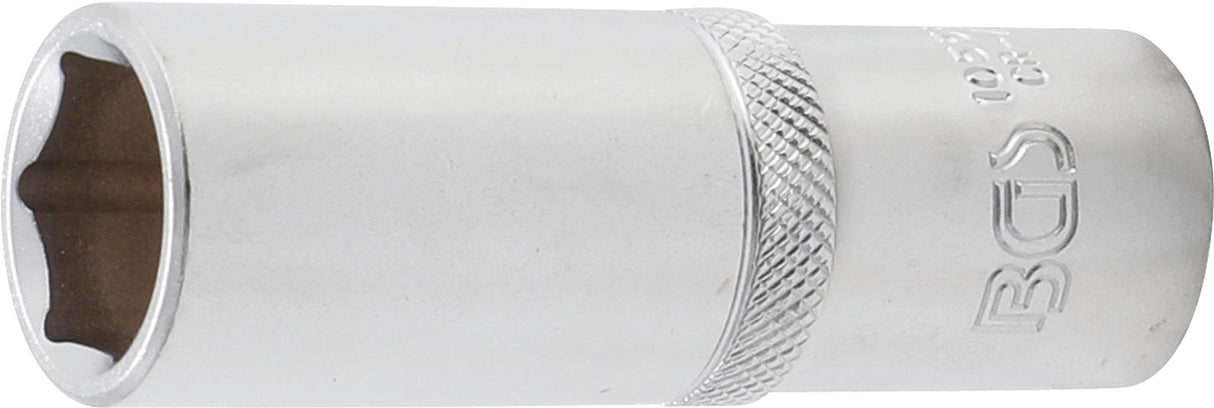 SOCKET, HEXAGON, DEEP | 12.5 MM (1/2") DRIVE | 18 MM (10558)