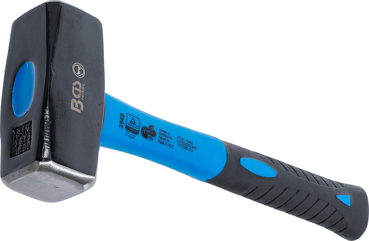 STONING HAMMER | FIBREGLAS SHAFT | DIN 6475 | 1500 G (3849)