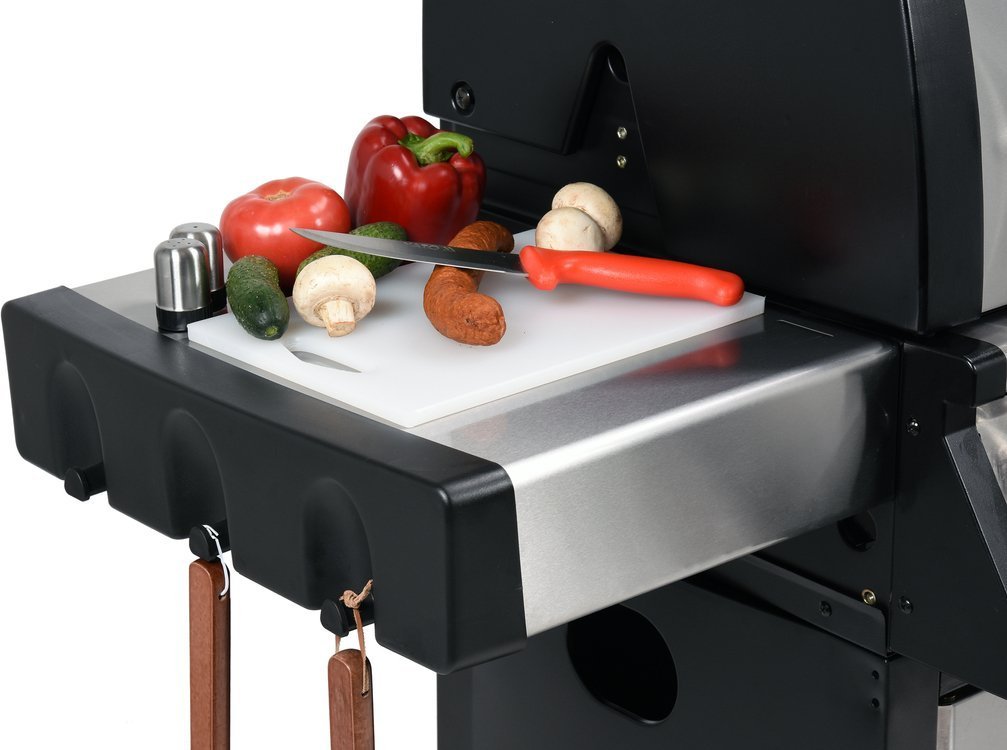 GAS BBQ GRILL YOKATE 4+1 STAINLESS STEEL 17,5KW (YG-20013)