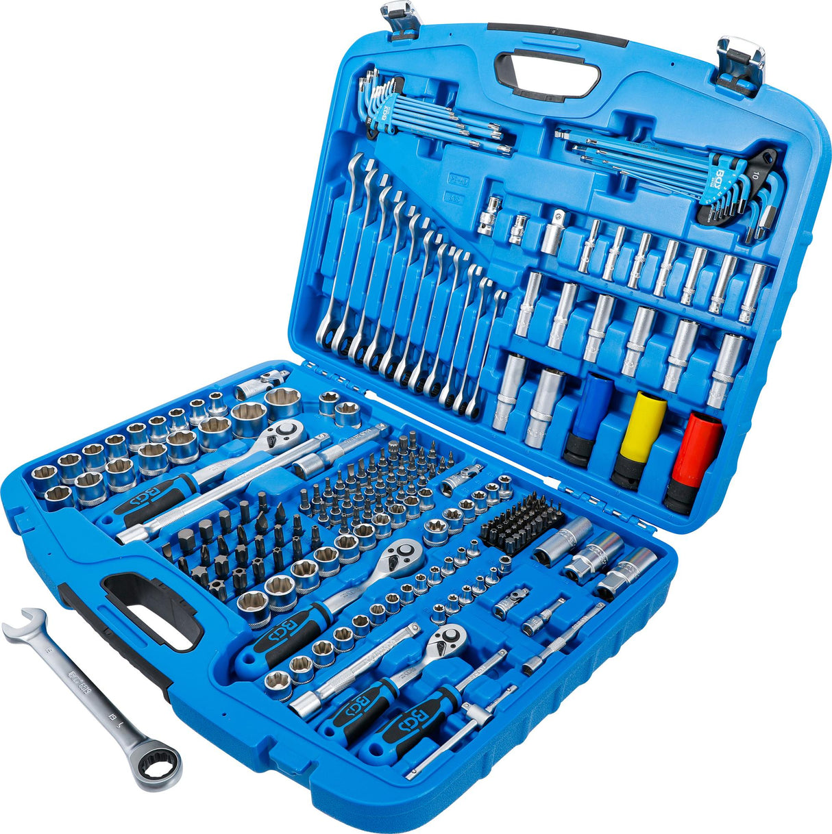 SOCKET SET | 6.3 MM (1/4") / 10 MM (3/8") / 12.5 MM (1/2") DRIVE | 218 PCS. (8820)