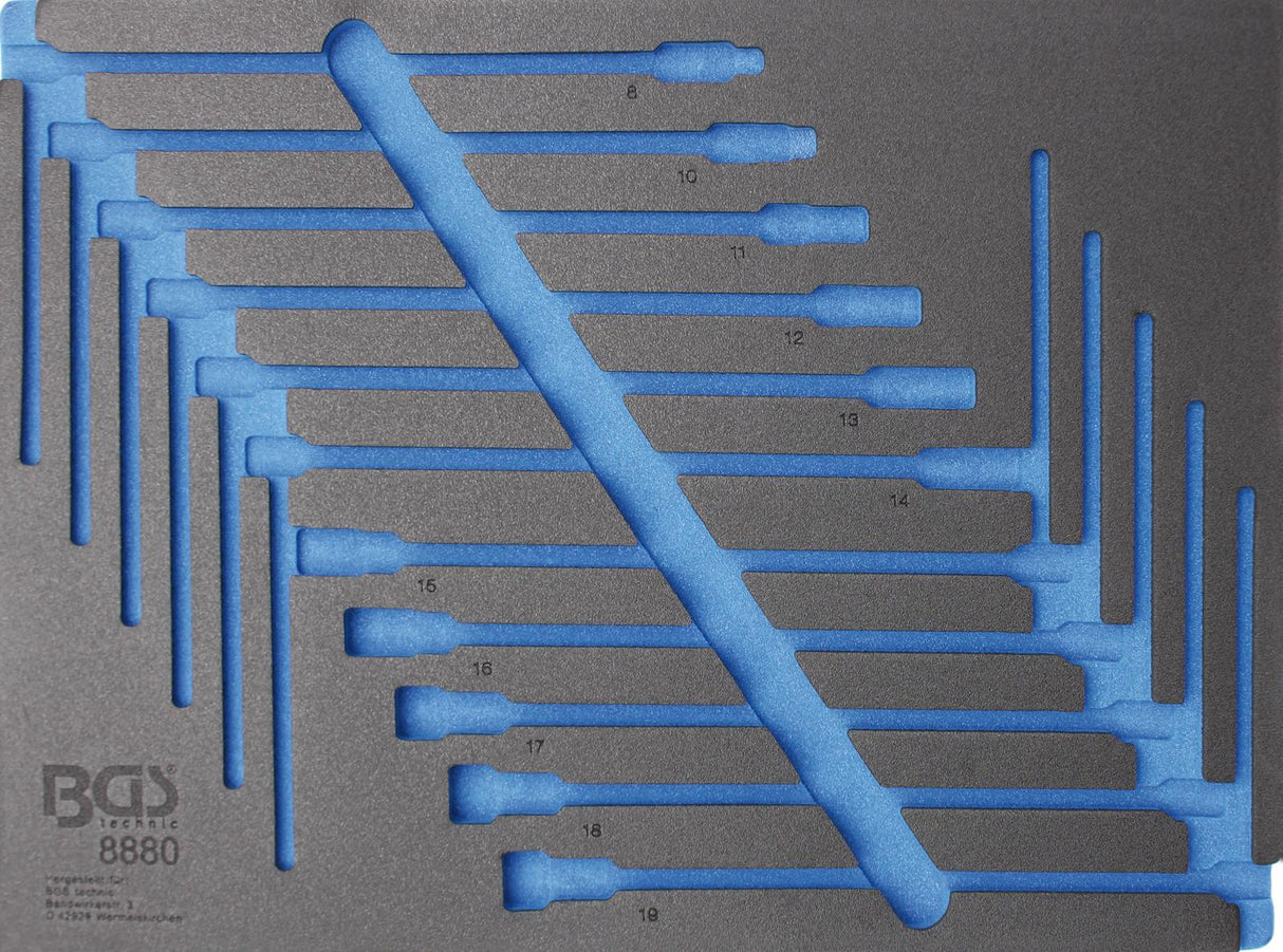 TOOL TRAY 3/3 | EMPTY | FOR BGS 8880 (8880-1)