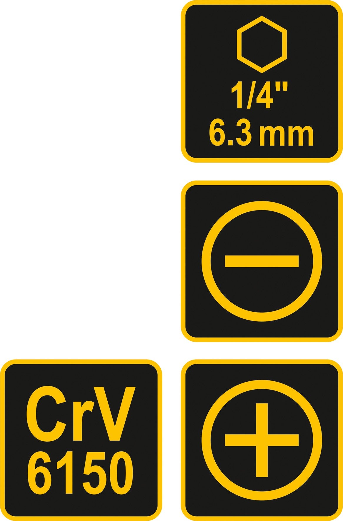 TWO-WAY SCREWDRIVER PH2X6MM (64952)