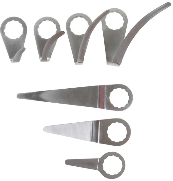 CUTTING KNIFES SET FOR AIR WINDOW SEAL CUTTER | FOR BGS 3218, 9291 | 7 PCS. (3256)