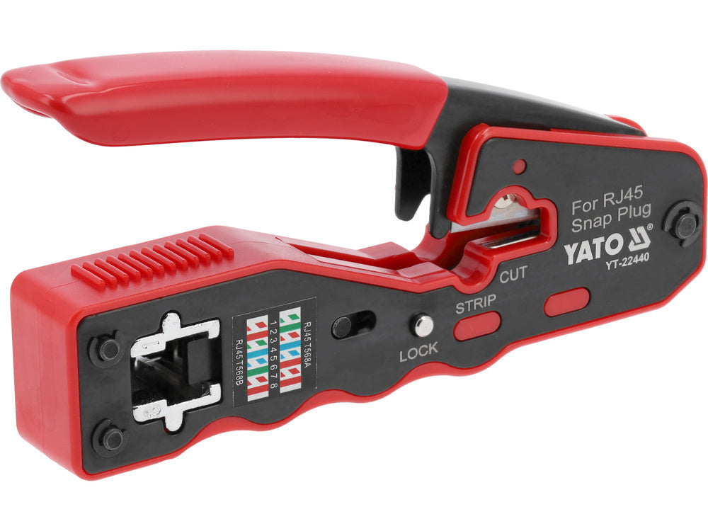 RJ-45 PASS THROUGH CRIMPING TOOL (YT-22440)