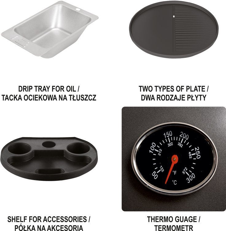 ELECTRIC GRILL 2000-2400W (67420)