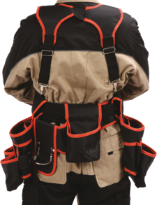TOOL BELT WITH SUSPENDERS (YT-74070)