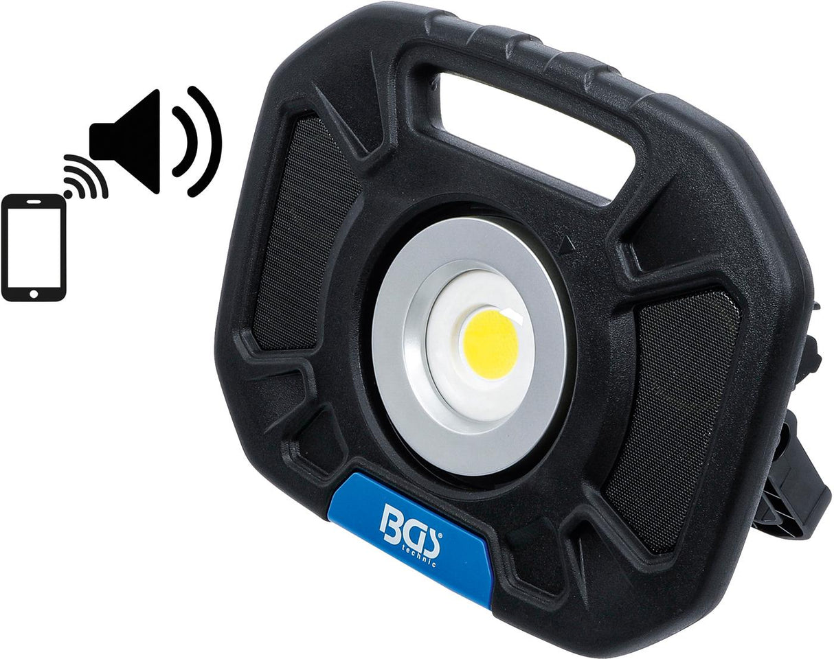 COB LED WORK FLOOD LIGHT | 40W | WITH INTERNAL SPEAKERS (85332)