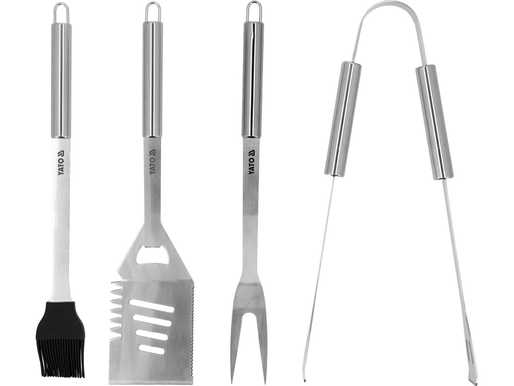 BBQ SET 4PCS, STAINLESS STEEL (YG-20110)