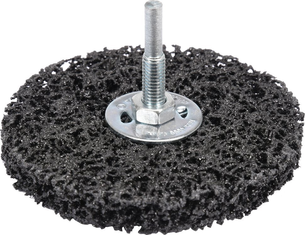 WIRE BRUSH 100MM POLY ABRASIVE FOR DRILL (YT-47802)