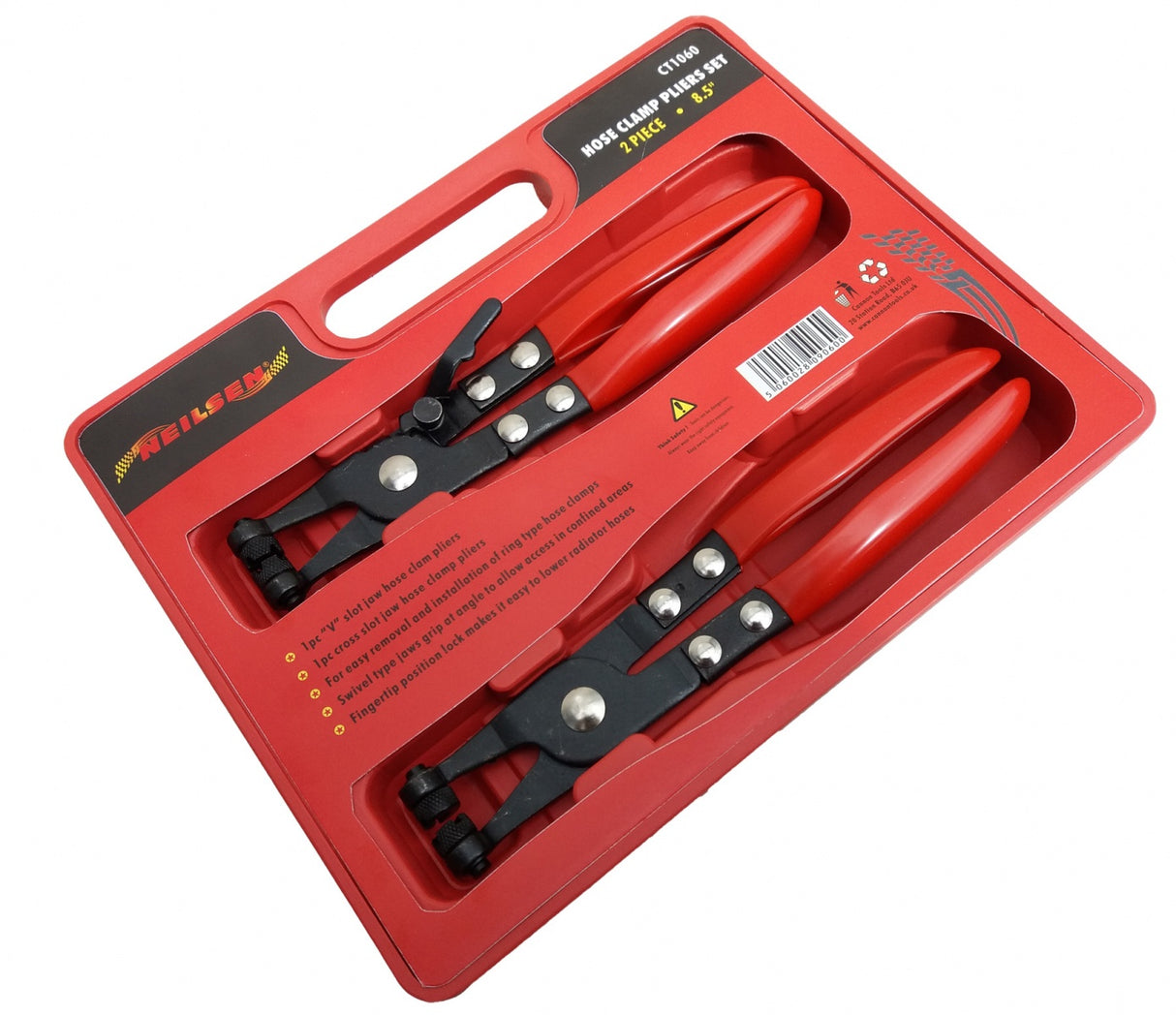 PLIERS FOR CLAMPS SET | 2 PCS. (CT1060)