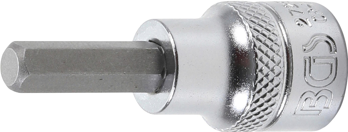 BIT SOCKET | 10 MM (3/8") DRIVE | INTERNAL HEXAGON 1/4" (2725)