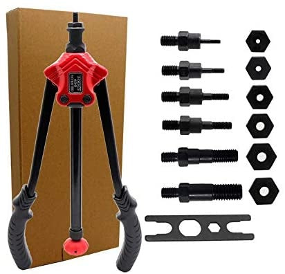RIVET TOOL FOR THREADED RIVETS | WITH SET | M3-M12 | 360 MM (BT-608)