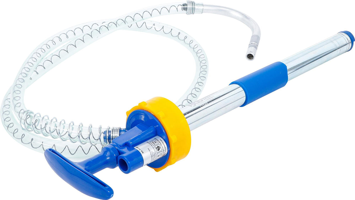 LEVER PUMP FOR PLASTIC BARRELS | WITH DIN 61 SCREW CAP (71046)