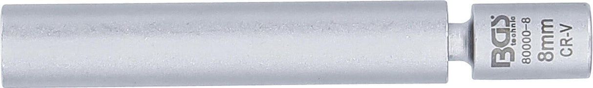 SWIVEL GLOW & SPARK PLUG SOCKET | 6.3 MM (1/4") | 8 MM (80000-8)