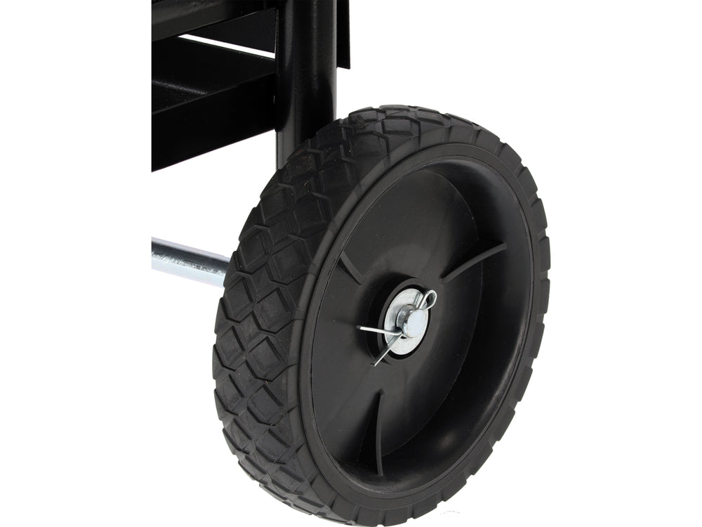 FIREWOOD STAND WITH FIREPLACE ACCESSORIES / TROLLEY UP TO 20 KG | 810 X 420 X 360 MM (33330)