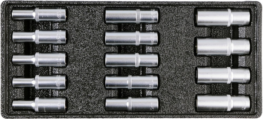 6 DRAWERS ROLLER CABINET W/ TOOL INSERT (58540)