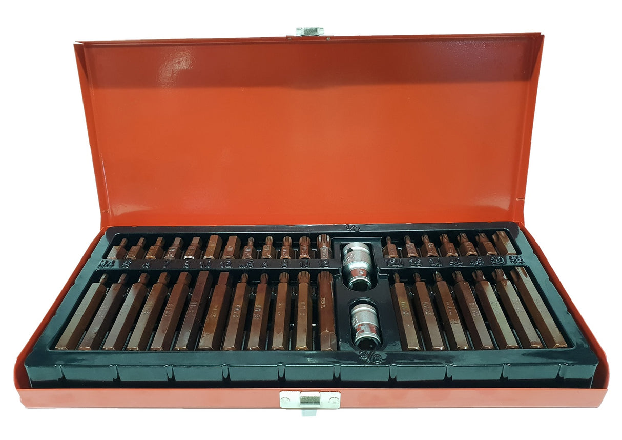 BIT SET S2 | TORX/HEX/SPLINE | 40 PCS. (H393340)