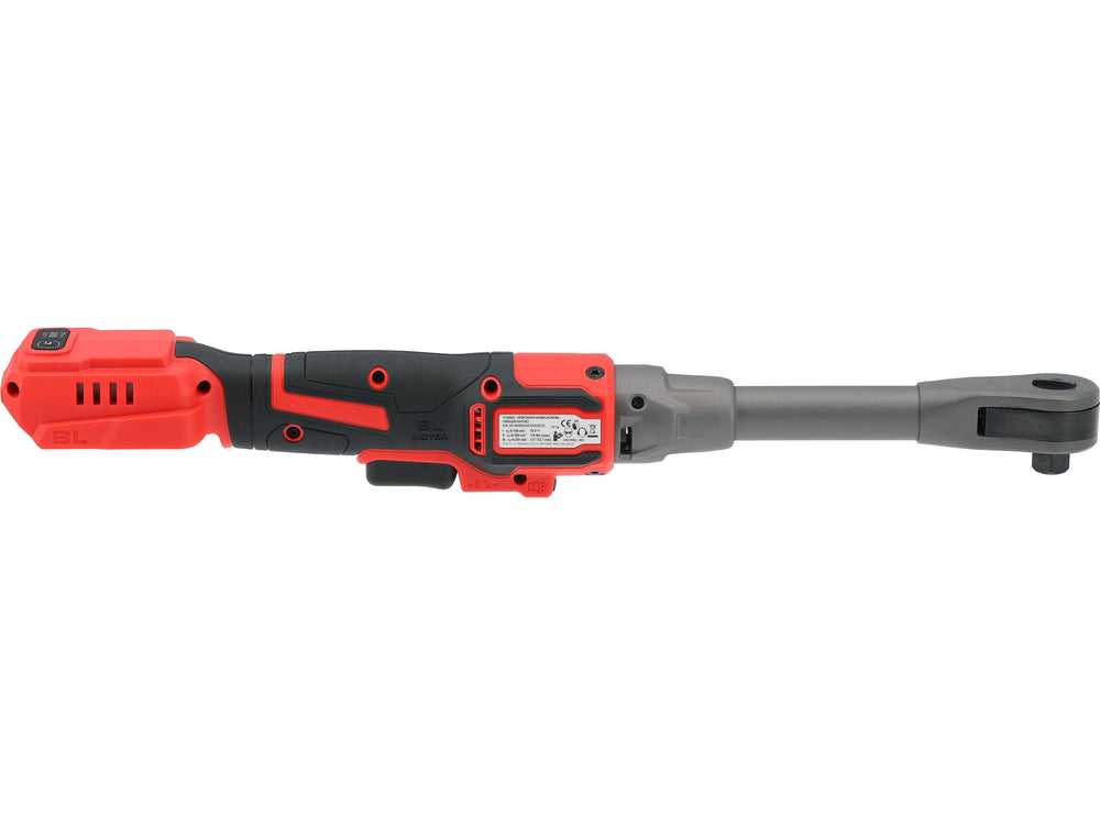 CORDLESS RATCHET WRENCH, EXTENDED | 12.5 MM (1/2") | 110 NM | 18V | BATTERY NOT INCLUDED (YT-828035)