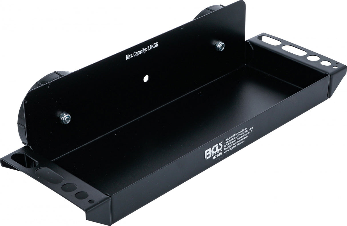 MAGNETIC STORAGE TRAY | WITH SIDE-GATED SCREWDRIVER HOLDER (67185)