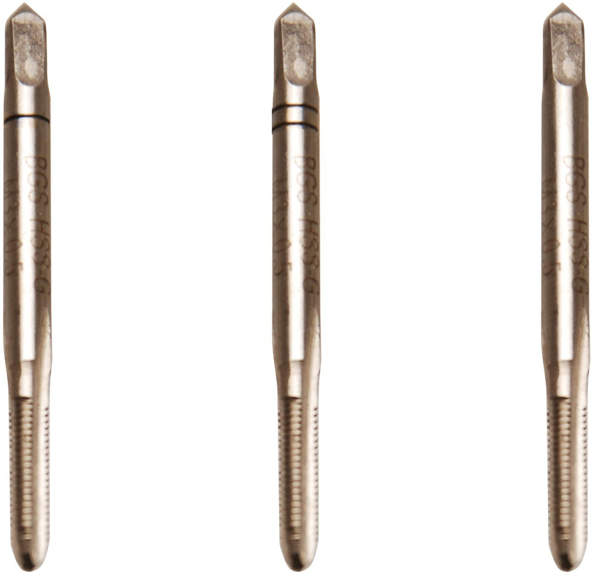 TAP SET | STARTER, PLUG, BOTTOMING TAP | HSS-G | M3 X 0.5 | 3 PCS. (930)