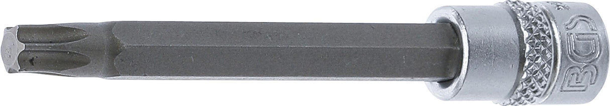BIT SOCKET | LENGTH 75 MM | 6.3 MM (1/4") DRIVE | T-STAR (FOR TORX) T35 (2565-75)