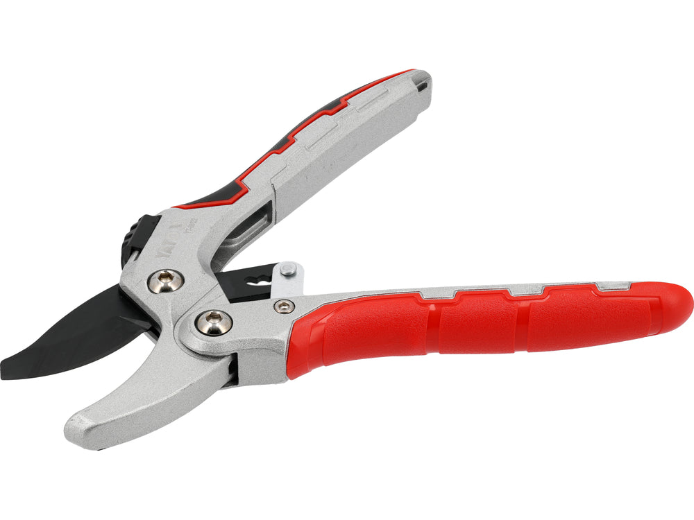 RATCHET SECATEURS FOR DRY BRANCHES WITH LOCK | 190 MM (YT-88122)