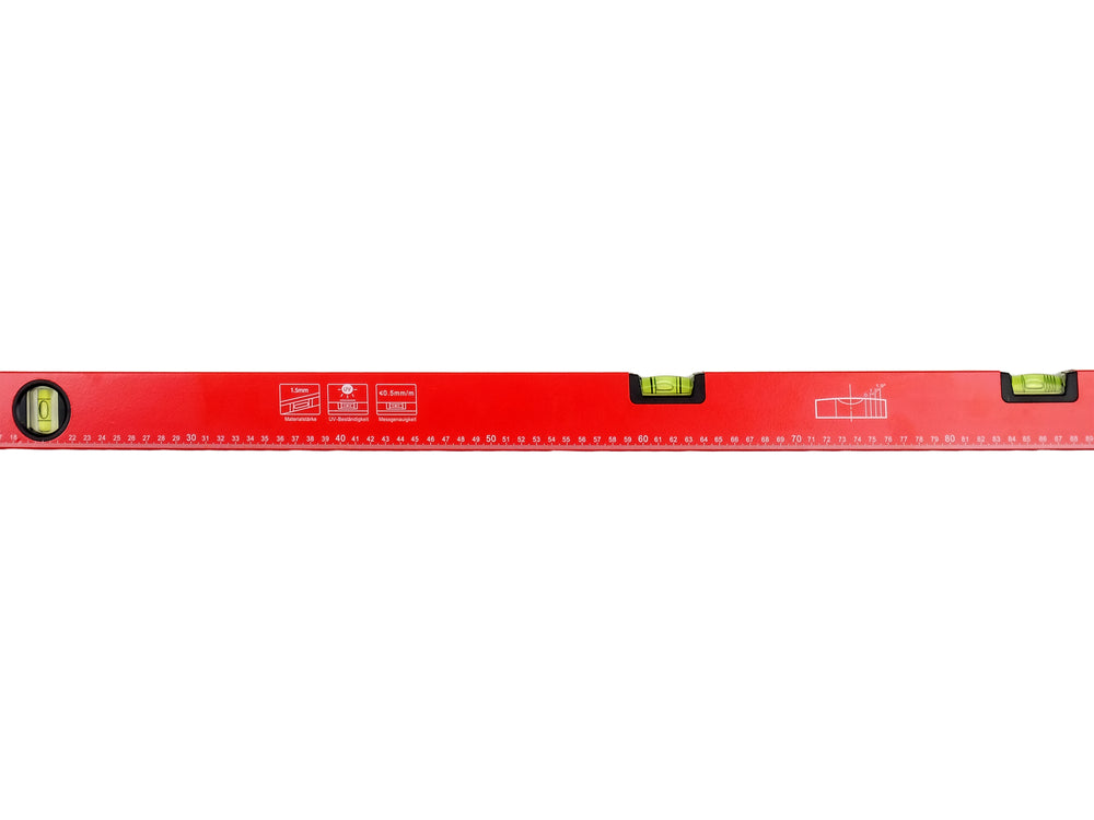 RECTANGULAR SPIRIT LEVEL/SQUARE ALUMINUM 1200 X 600 MM (YT-70749)