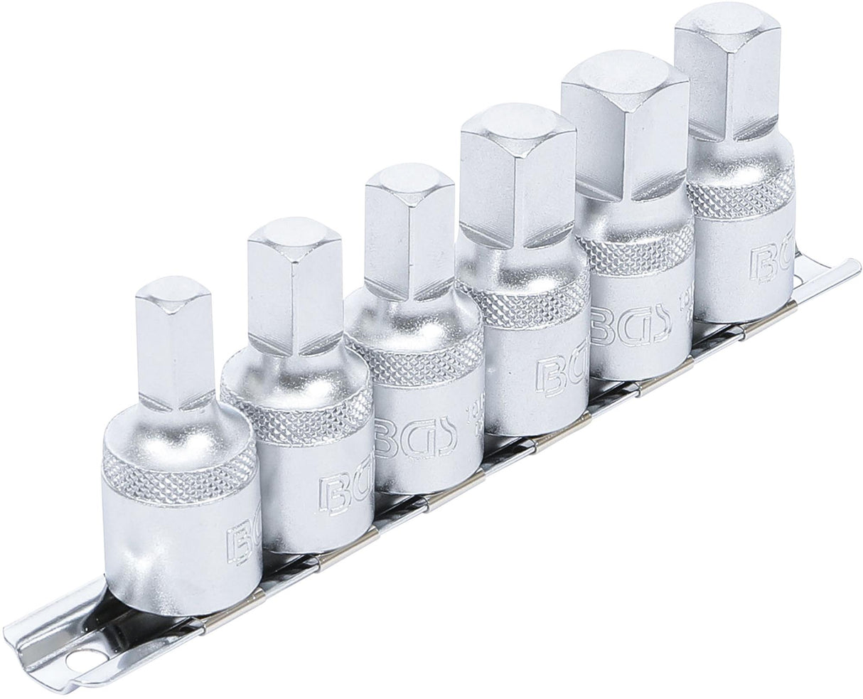 OIL SERVICE SOCKET SET | 12.5 MM (1/2") DRIVE | INTERNAL SQUARE | 6 PCS. (1016)