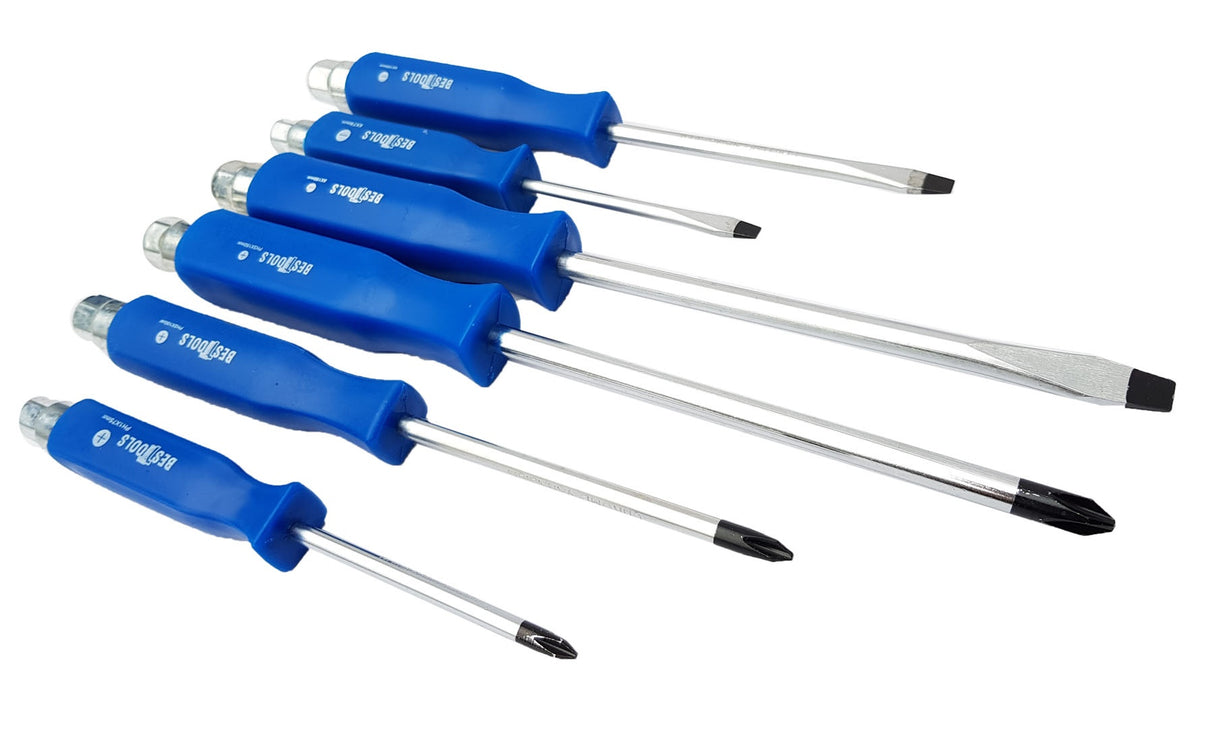 SCREWDRIVER SET | IMPACT RATED | 6 PCS. (BT20001)