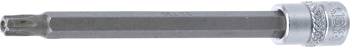 BIT SOCKET | LENGTH 100 MM | 6.3 MM (1/4") DRIVE | T-STAR TAMPERPROOF (FOR TORX) T30 (4203)