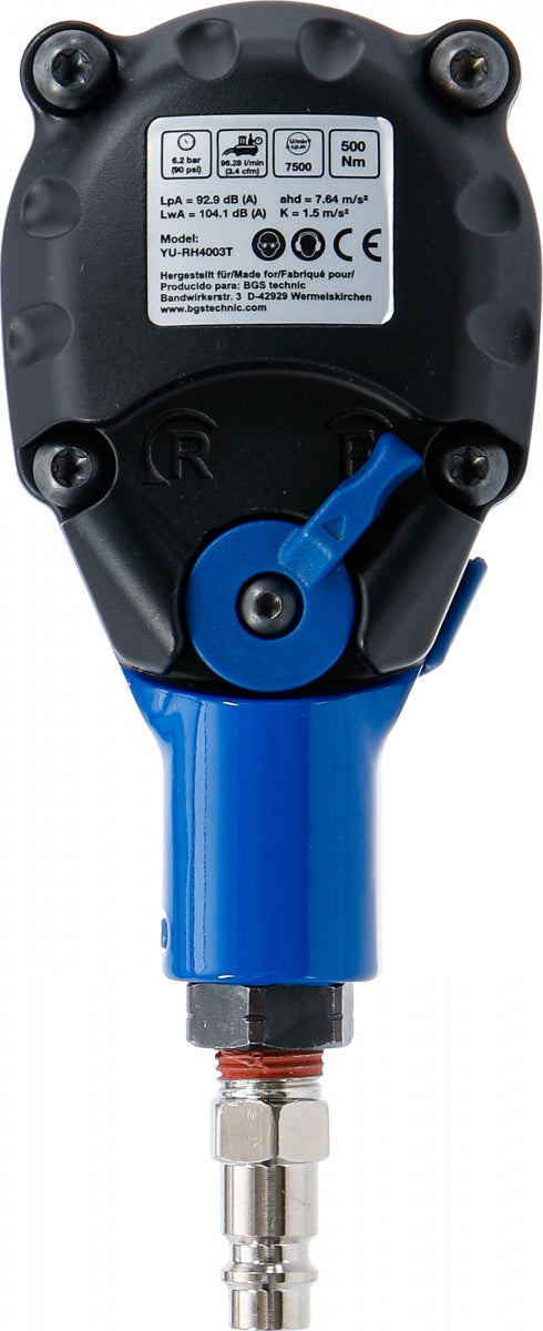 MINI AIR IMPACT WRENCH | 12.5 MM (1/2") | 500 NM (7646)