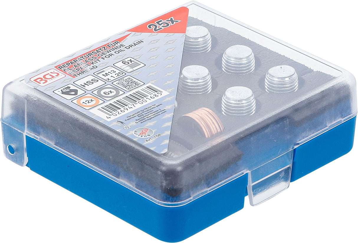 REPAIR KIT FOR OIL DRAIN THREAD | M13 X 1.25 MM (168)