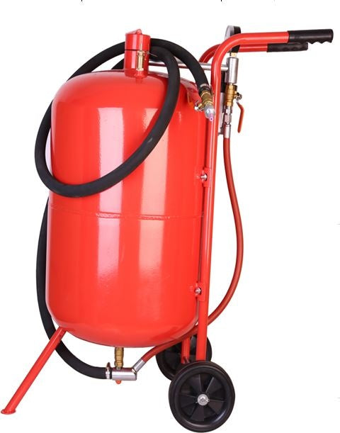 SANDBLASTING MACHINE ON WHEELS | 20 GALLONS / 76 L (PS20G)