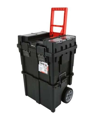 TWO-PARTS TOOL BOX WITH WHEELS (YT-09160)