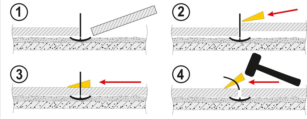 TILE LEVELING SYSTEM | 100 WEDGES + 300 CLIPS (04692)