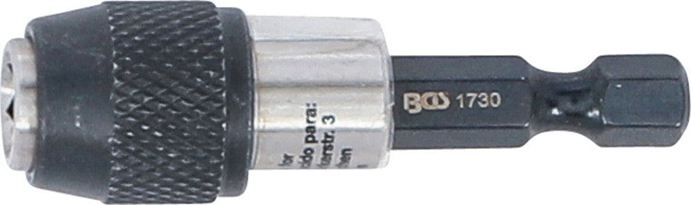 AUTOMATIC BIT-HOLDER | INTERNAL HEXAGON 6.3 MM (1/4") | 50 MM (1730)
