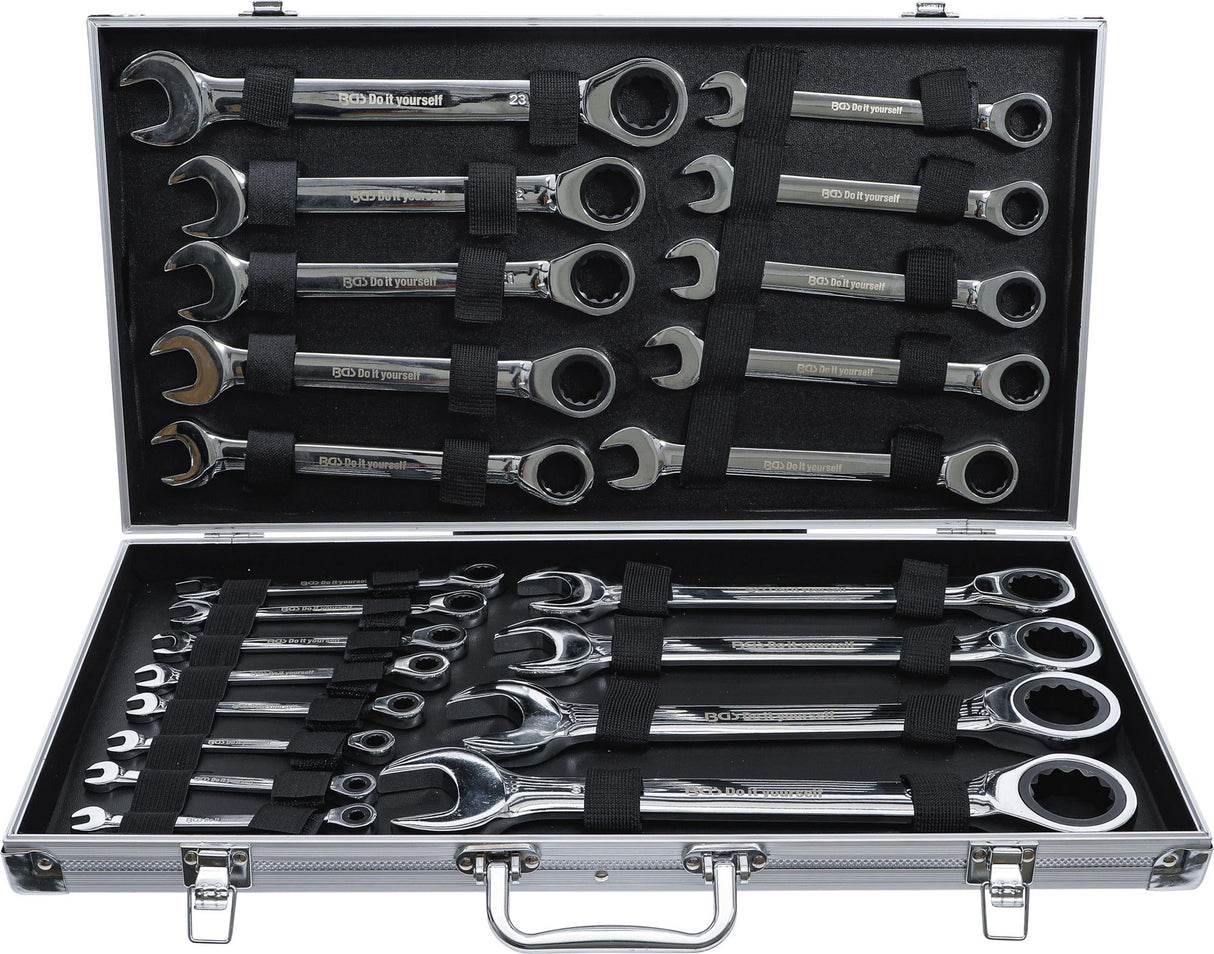 RATCHET COMBINATION WRENCH SET | 6 - 32 MM | 22 PCS. (30009)
