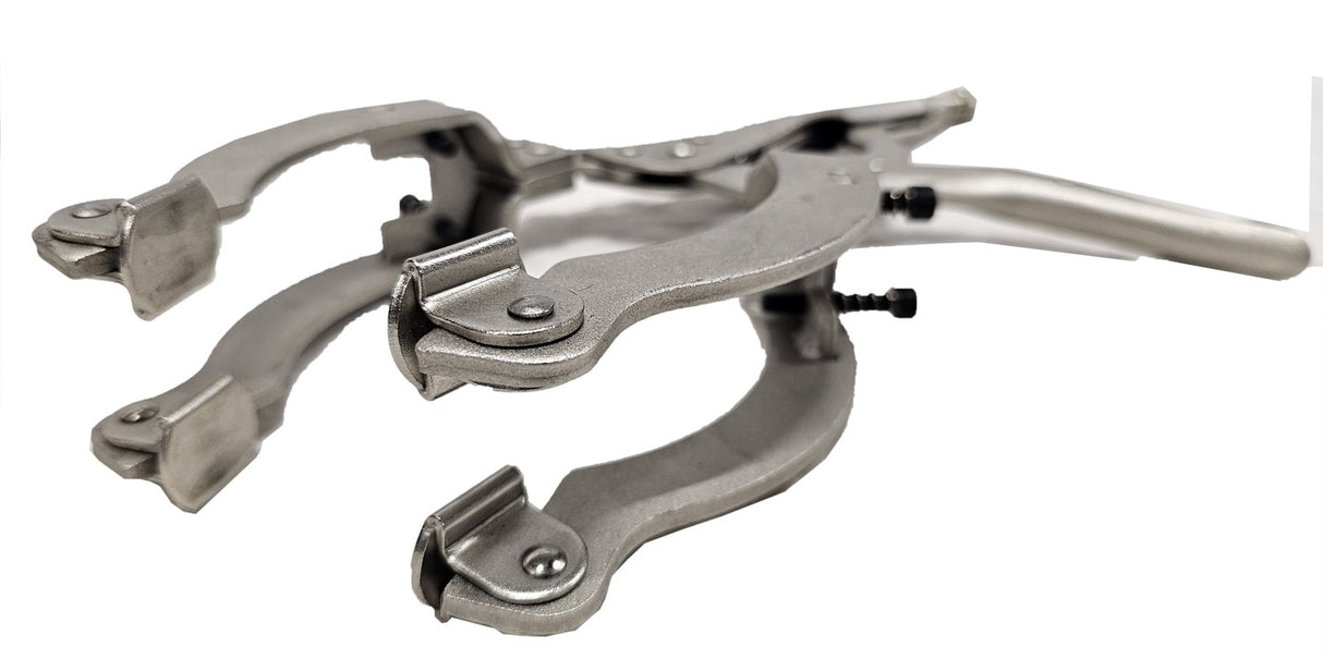 LOCKING PIPE CLAMPING PLIERS WITH FLAT JAWS | 14" | 350 MM (WPP14)
