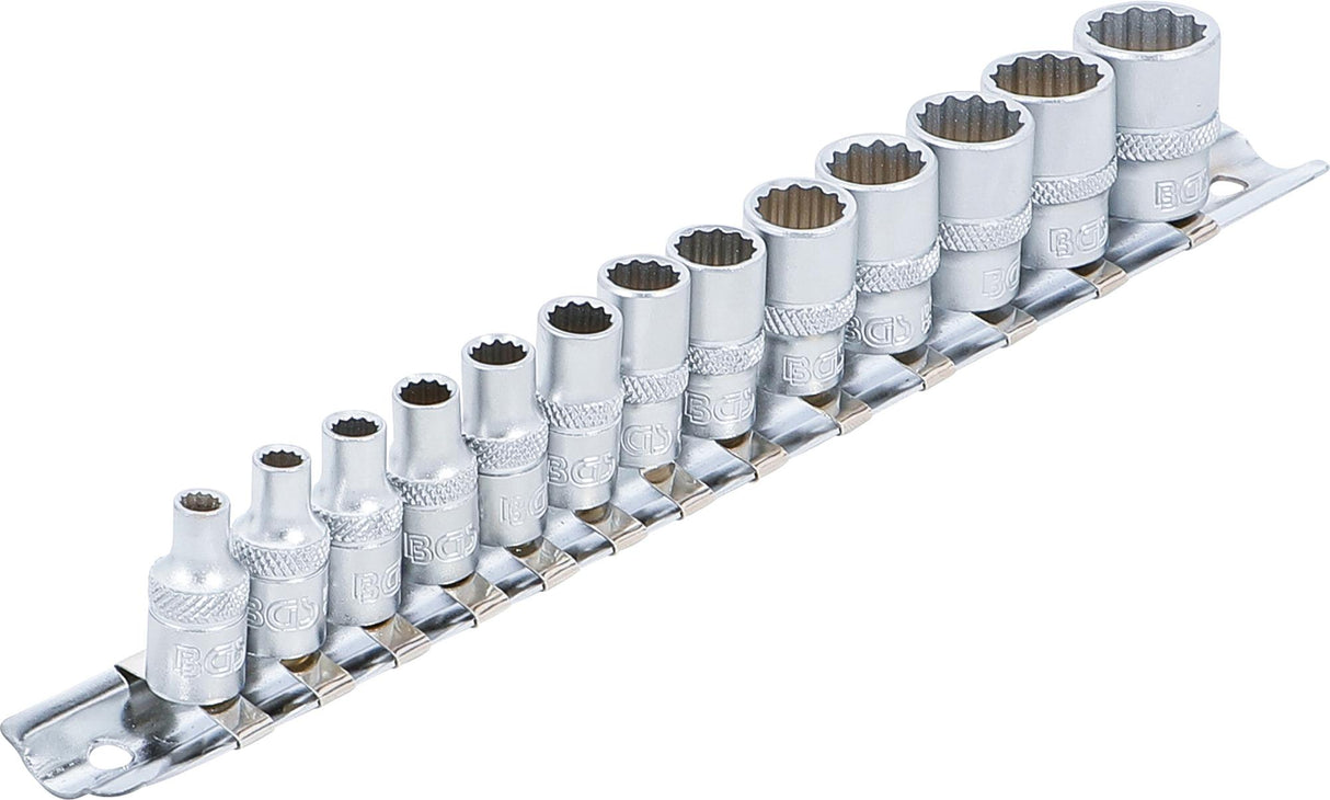 SOCKET SET, 12-POINT | 6.3 MM (1/4") DRIVE | 4 - 14 MM | 13 PCS. (2269)