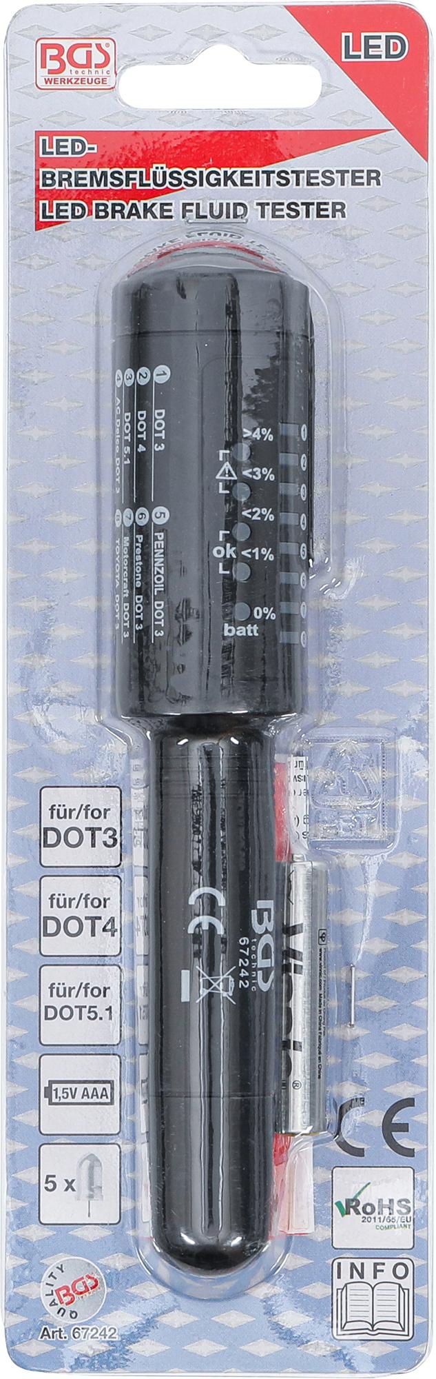 BRAKE FLUID TESTER (67242)