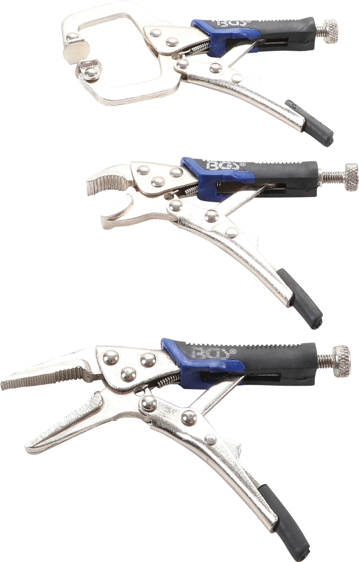 MINI LOCKING GRIP PLIERS SET | 3 PCS. (4499)